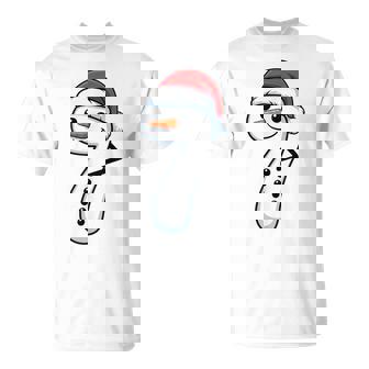 Matching 67 Snowman Couple Christmas Meme Number 7 T-Shirt - Thegiftio