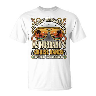 Matching Cruise Couples Candy Husband And Wife T-Shirt | Mazezy