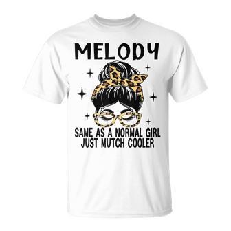 Melody Costume Cute Definition Personalized Name Melody T-Shirt - Thegiftio