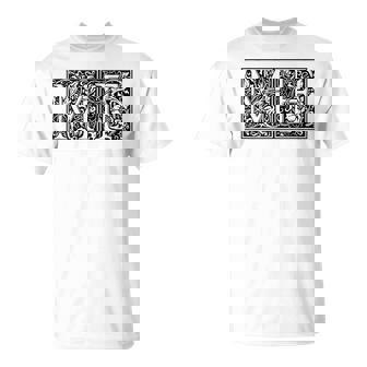 Mf イニシャルm F 名前 姓 オノマスティクス オノマトジー Tシャツ - Kawaiitshirt