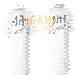 Miami Swagger Graphic Trendy Miami Vibes With Modern Flair T-Shirt | Mazezy