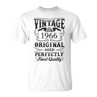 Millésime 1966 Légendaire Depuis 1966 T-Shirt - Cadeauxyz