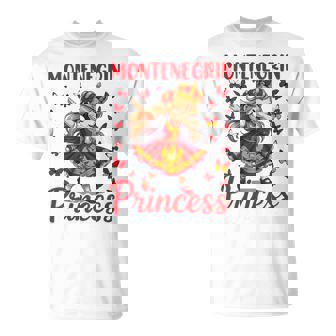 Montenegrin Princess Dab Montenegro Pride For Girls Kids T-Shirt | Mazezy