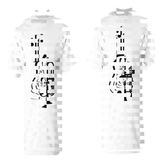 Musical Sheet Music Musicians Clef Sheet Music Tank Top T-Shirt | Mazezy