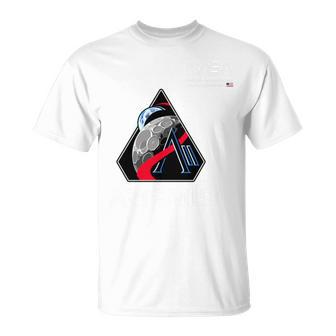 Nasa Artemis Ii Mission Patch Worm Logo Tri-Blend T-Shirt - Thegiftio UK