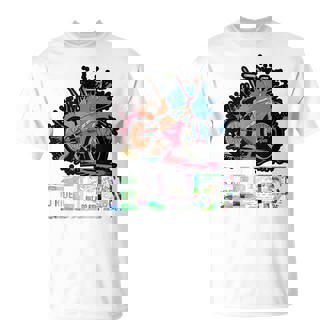 Neon BMX Jumping Silhouette Tank Top T-Shirt | Mazezy