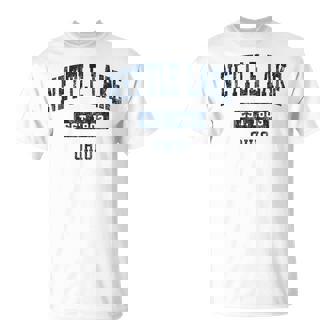 Nettle Lake Ohio OH Vintage Sports Established T-Shirt | Mazezy