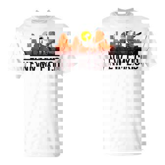 New Mexico Desert Vibes Pride Roadrunner T-Shirt | Mazezy