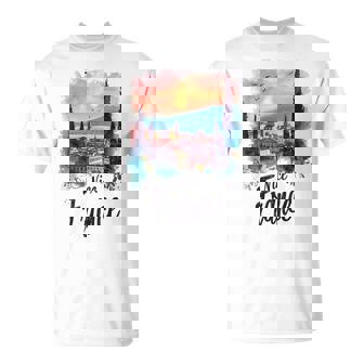 Nice Franceouvenir Côte D'azur Plage Méditerranée T-Shirt - Cadeauxyz