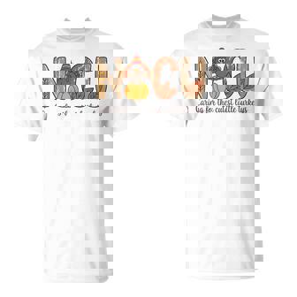 Nicu Fall Thanksgiving Nicu Nurse Caring For The Cutest Litt T-Shirt - Thegiftio