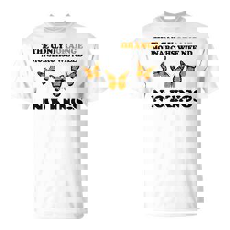 No Kings The ONLY Orange MONACHRS WE Need Butterfly Tank Top T-Shirt | Mazezy