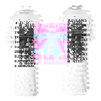 No One Knows I'm Bisexual Bi Pride Flag LGBTQ Girl T-Shirt | Mazezy