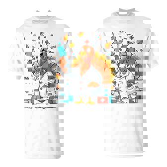 Nurse Turkey Happy Thanksgiving Healthcare Heroes Holiday Tank Top T-Shirt | Mazezy