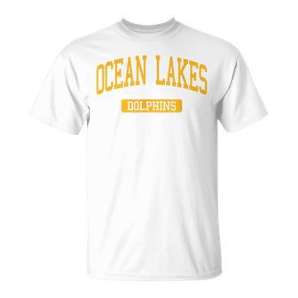 Ocean Lakes High School HS Virginia Beach VA Varsity Sports T-Shirt | Mazezy