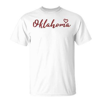 Oklahoma Throwback Classic T-Shirt | Mazezy