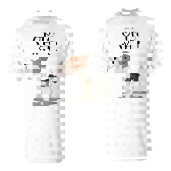 Omg Wft ワイヤーフォックステリアシャツ Tシャツ - Kawaiitshirt