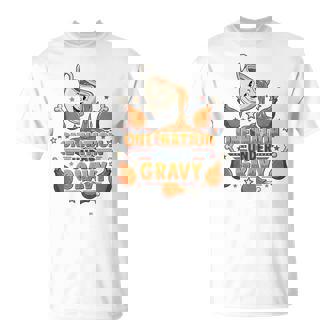 One Nation Under Gravy Thanksgiving Xmas Tank Top T-Shirt | Mazezy