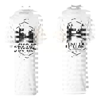 Otisco Lake New York Outdoors Vintage T-Shirt | Mazezy