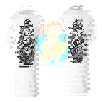 Otter Pirate's Treasure Hunt T-Shirt | Mazezy