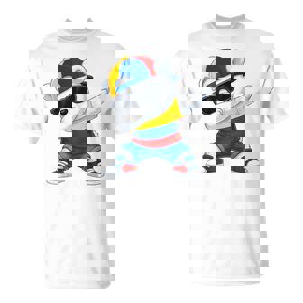 Ours Colombien Patriotique Colombie Dab Garçons Enfants 2025 T-Shirt - Cadeauxyz