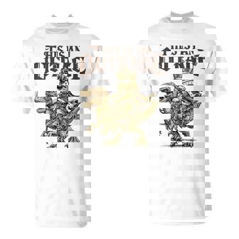 This Is An Outrage Princess Cat Donut Gold Mens T-Shirt | Seseable CA