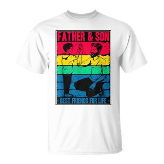 Padre E Figlio Migliori Amici Per Laita Papà Partnerlook Maglietta - Novitaregali