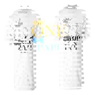 Papi Of Mr Onederful 1st Birthday One-Derful Matching T-Shirt | Mazezy