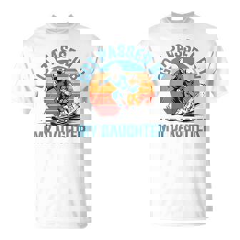 Got Passed By My Daughter Esquiar Papá Esquiadores Amantes Camiseta unisex - Regaloses