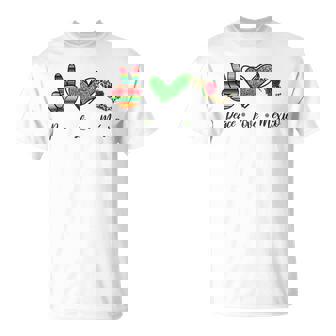 Peace Love Mexico Mexican Souvenir Mexico Reminder Tank Top T-Shirt | Mazezy