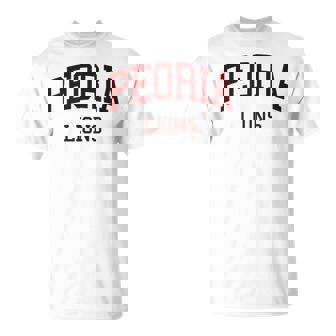 Peoria High School HS Peoria IL Retro T-Shirt | Mazezy