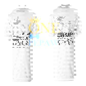 Pepaw Of Mr Onederful 1st Birthday One-Derful Matching T-Shirt | Mazezy