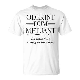 Phrase En Langue Latine Classique – Citation Romaine Puissante T-Shirt - Cadeauxyz