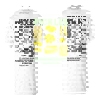 Pickles For Snack And Food Fans T-Shirt - Monsterry