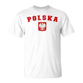 Polska Águila Blanca Polaca Godlo Polskie Polskaintage Camiseta unisex - Regaloses