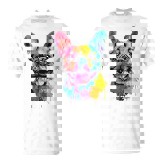 Pop Art French Bulldog Premium T-Shirt | Mazezy