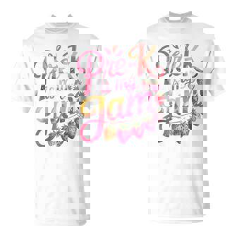 Pre-K Is My Jam Strawberry Preschool Teachers Students Girls Tank Top T-Shirt | Mazezy