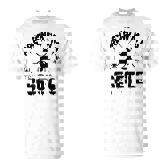 Pretend I'm A Beetle Spooky Cute Simple Quick T-Shirt | Mazezy