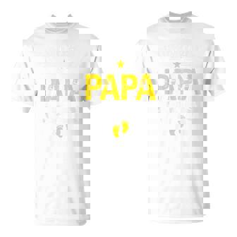 メンズ Promoted To Papa Est 2027Oon To Be Dad Tシャツ - Kawaiitshirt