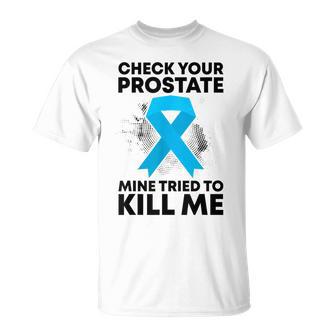 Prostate Cancer Free Awareness Month Survivor T-Shirt - Thegiftio UK