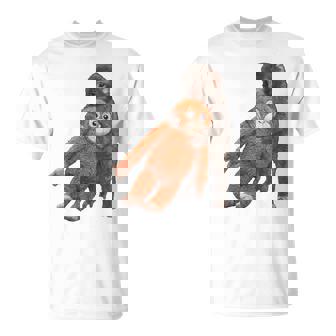 Punch The Monkey Meme X Ape Cute Punch Monkey Baby Meme Tシャツ - Kawaiitshirt