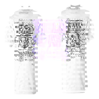 Purple Team Happy Field Day School Trip For Teacher Student T-Shirt | Seseable FR