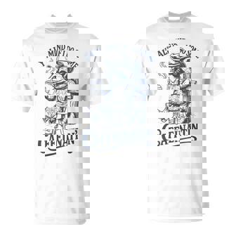 Raccoon With Cowboy Hat Coffee Lover Humor Country Western T-Shirt | Mazezy