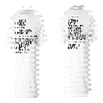 I Read The Rules Board Games T-Shirt | Mazezy