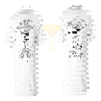 There's Always Time For A Tini Espresso Martini Time Vintage T-Shirt - Thegiftio