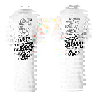 Retro 67 Days Of Feeding Kids Lunch Lady Cafeteria Worker T-Shirt - Monsterry