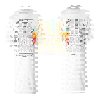 Retro Holiday Elf Mode Fun Festive Winter Family Group Tri-Blend T-Shirt - Monsterry