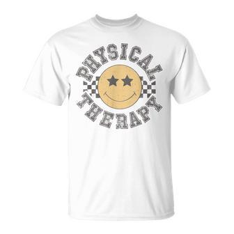 Retro Physical Therapy Physical Therapist Pt Month T-Shirt - Thegiftio UK