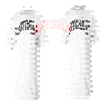 Retro South Carolina Souvenir Vintage South Carolina Red T-Shirt | Seseable CA