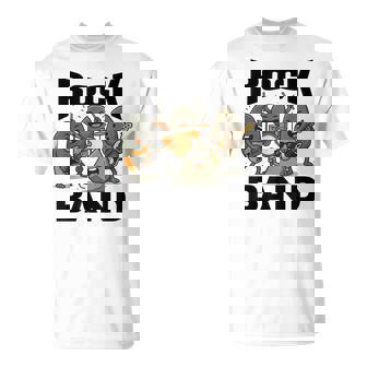 Rocks Band Rock Concert Drums Guitar Music Lover T-Shirt | Seseable FR