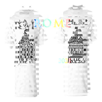 Rome Jubilee Pilgrims Of Hope 2025 Vatican V5 T-Shirt - Monsterry